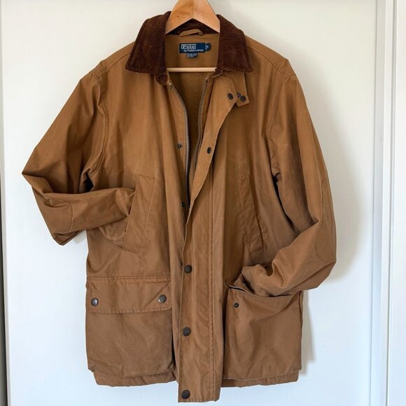 Polo Ralph Lauren Wax Cotton Barn Jacket - Picture 1 of 16